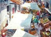 Tom Hill, "Taxco Awnings".